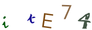 Image CAPTCHA