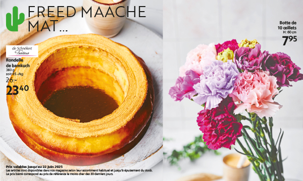 fleur/gateau