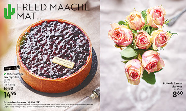 fleur/gateau