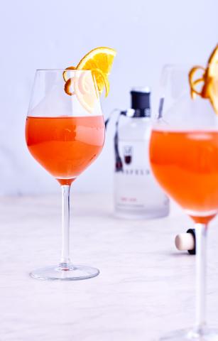 Gin Sanguine », un cocktail tropical 