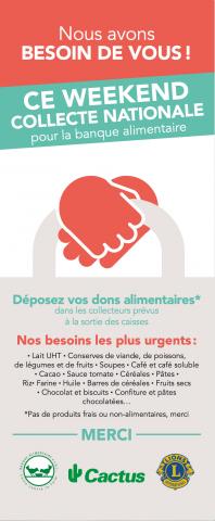 Flyer banque alimentaire