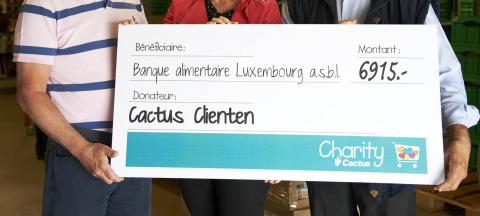 87.Remise cheque Banque alimentaire