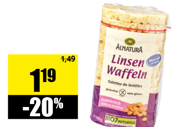 bio-linsenwaffeln