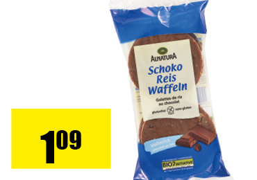 bio-schokoreiswaffeln